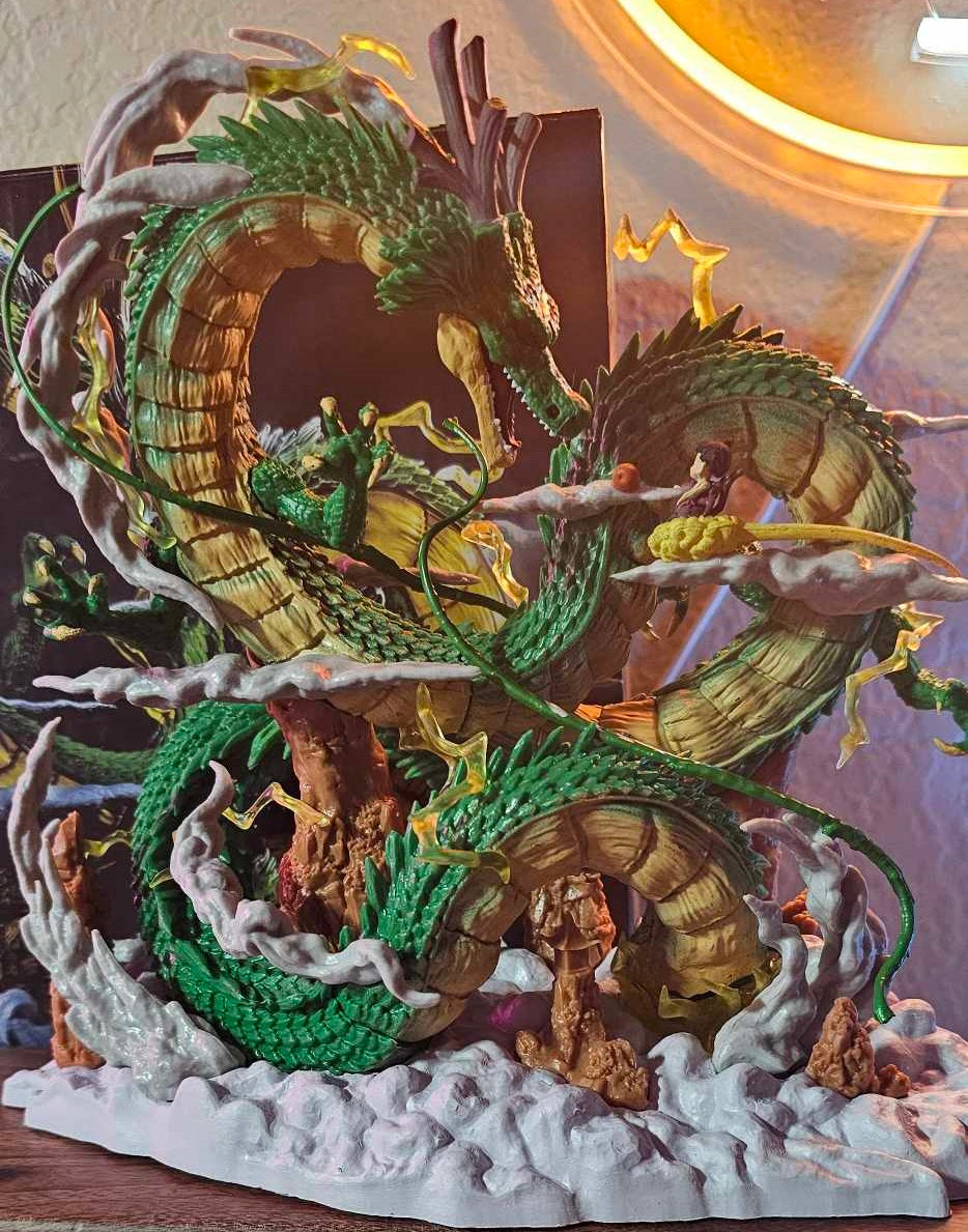 Dragon Ball Shenron Figure - Vault and Veil Treasures